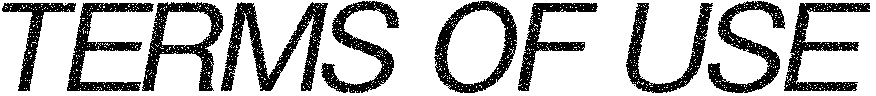 TERMS OF USE